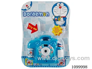 Projection camera with light