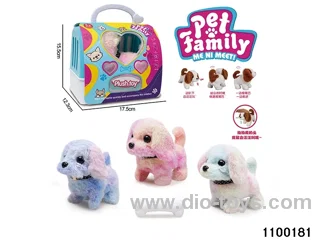 Electric Plush Toys in paper card