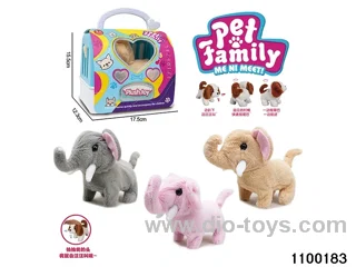 Electric Plush Toys in paper card