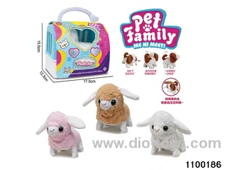 Electric Plush Toys in paper card