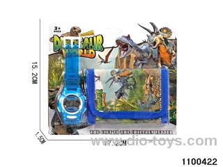 Wallet + electronic watch in Blister card