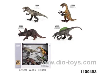 4pcs Animal Set in window box