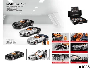 1:24 pull back car in display box