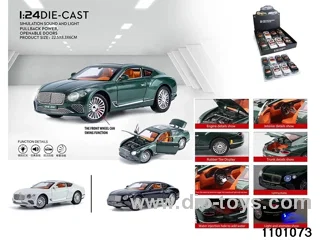 1:24 pull back car in display box