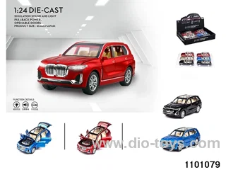 1:24 pull back car in display box