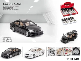 1:32 pull back car in display box
