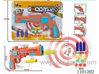 Double-action soft revolver