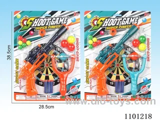 Solid color soft bullet gun set