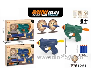 Gun with soft bullets