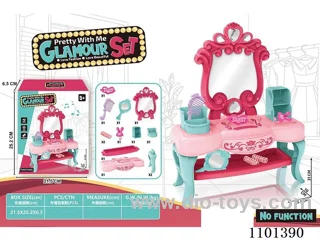 Dressing table with accessories