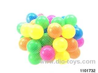 6.5cm 50pcs Ocean Ball in Net bag