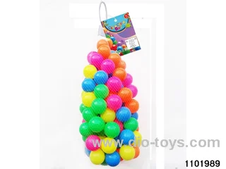 100pcs 6cm sea ball in Net bag
