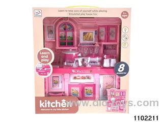 Kitchen toys W L/M in window box