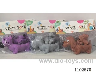 Solid vinyl animal