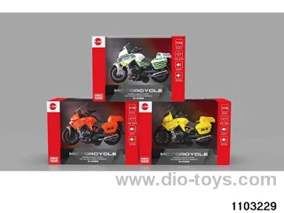 Alloy Pull Back Car with Sound and Light in window box