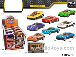 24pcs Alloy cars in display box