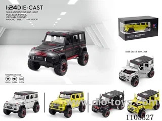 1:24 pull back alloy car W L/M