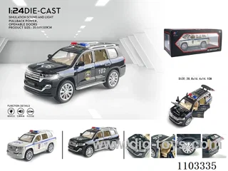 1:24 pull back alloy car W L/M