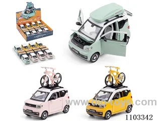 1:24 pull back alloy car W L/M