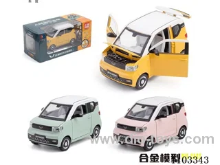1:24 pull back alloy car W L/M
