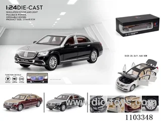 1:24 pull back alloy car W L/M