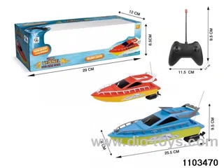Wireless RC Yacht in window box