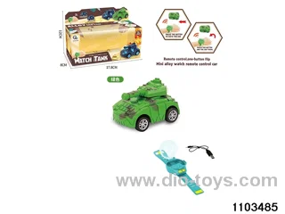 2.4G Alloy Watch RC Car with Lights (Rechargeable) in window box