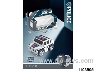 2.4G Alloy Watch RC Car with Lights (Rechargeable) in window box