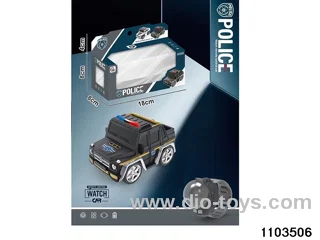 2.4G Alloy Watch RC Car with Lights (Rechargeable) in window box