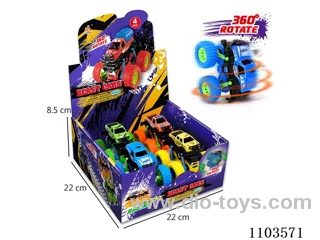 friction alloy car 4PCS