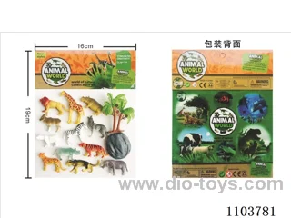Eco-friendly animal set