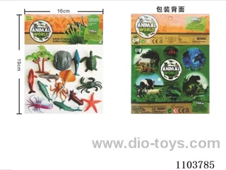 Eco-friendly animal set