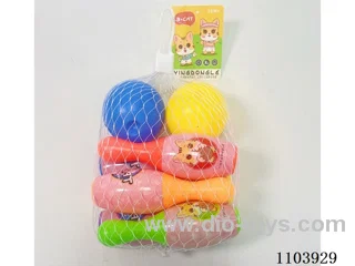14CM small bowling ball (6 bowling balls +2 round balls)