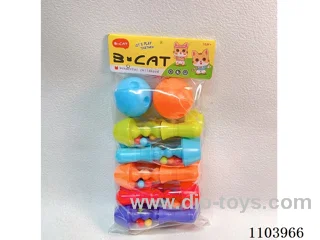 Rainbow Ball Bowling (10 bowling balls +2 round balls)