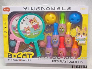 Bowling + racquet sports set