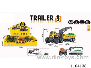 friction alloy car 6PCS