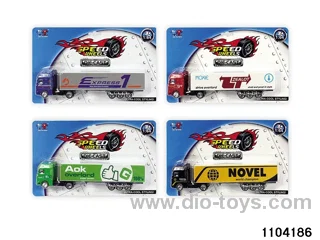 Alloy Container Truck in Blister card
