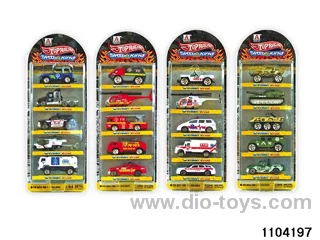 1:64 Scooter Alloy Car in Blister card