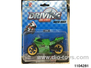 Alloy Motorcycle in Blister card