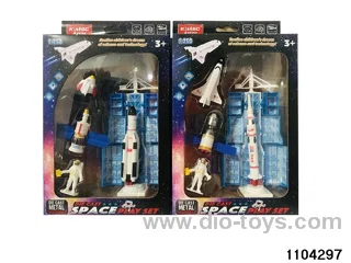 space shuttle in window box