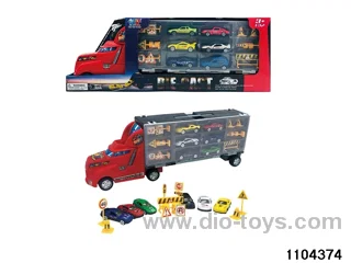 Container Truck Set in window box