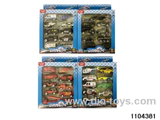 1:64 Scooter (10pcs) in window box