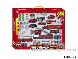 60pcs 1:64 Alloy Set in window box