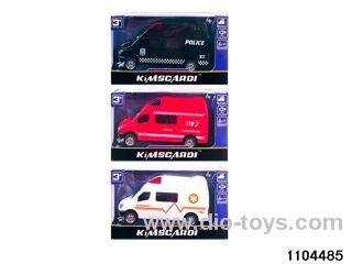 1:36 Alloy Car in window box