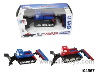 Alloy Snowplough in window box
