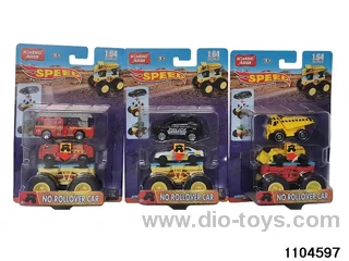 1:64 Scooter Set in Blister card