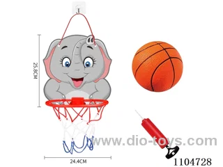 Hanging basketball board