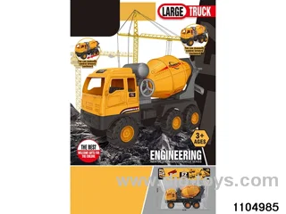 sliding engineering vehicles in PP bag with header