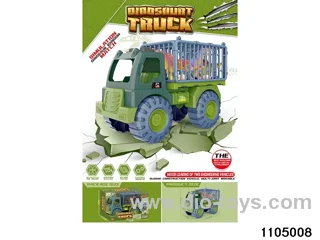 sliding engineering vehicles in window box