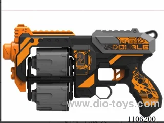 Soft gun (10 round heads & 10 suction cups)
